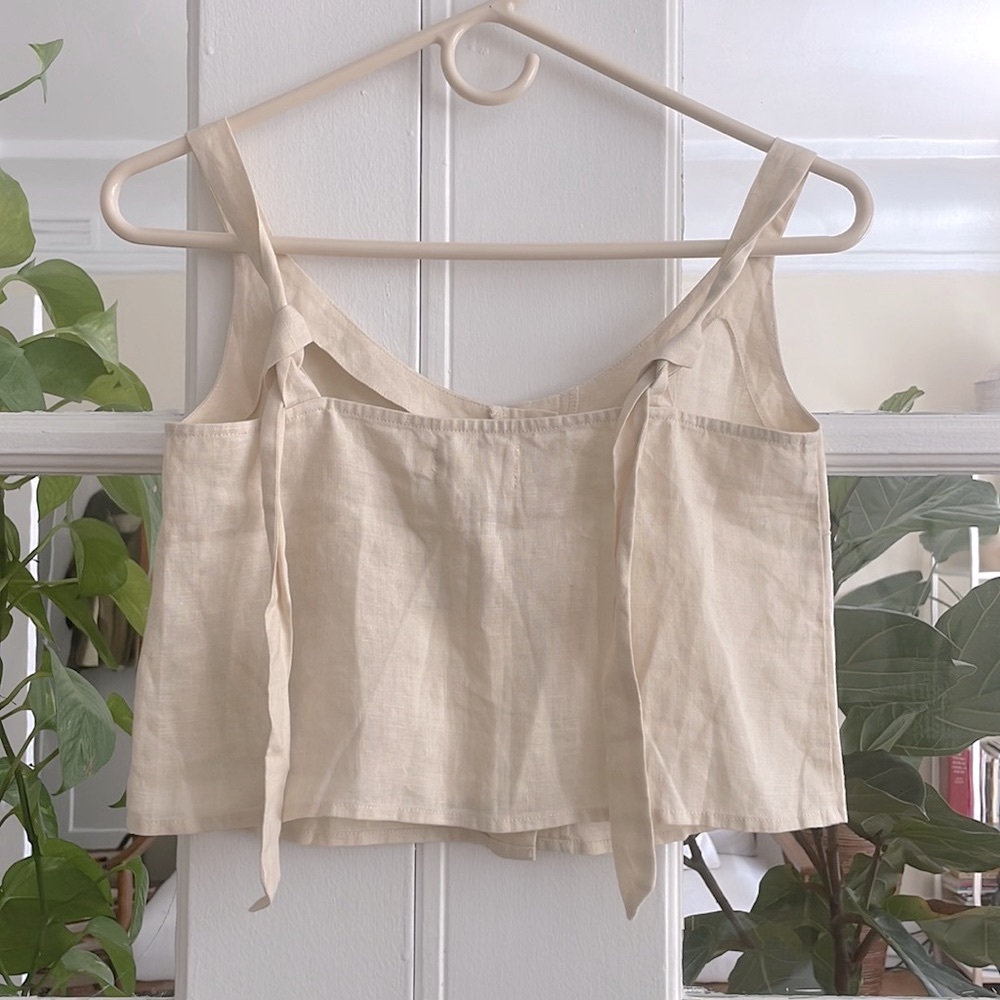 Hanalei Mali linen top XS - Picture 10 of 16